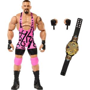 Mattel WWE Elite Collection Action Figure & Accessories, Series #104 Rick Steiner 6-inch Collectible with 25 Articulation Points & Swappable Hands(Bron Breaker)