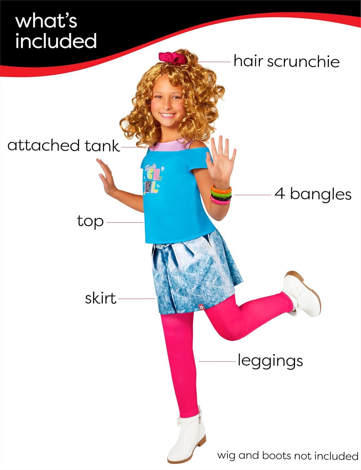 imageRubies American Girl Courtney Moore Girls 80s Costume Set