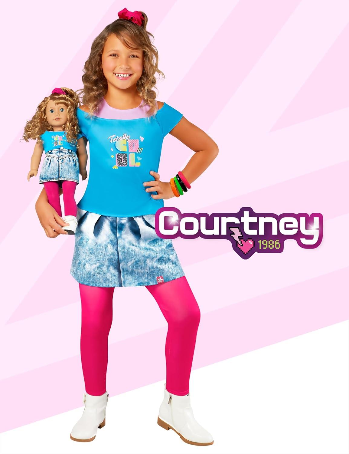 imageRubies American Girl Courtney Moore Girls 80s Costume Set