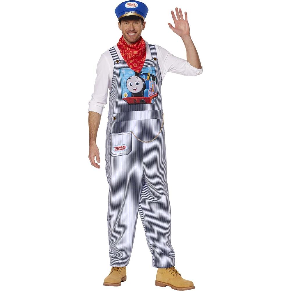 imageInSpirit Designs Mens Adult Thomas amp Friends Conductor Costume Multicolored
