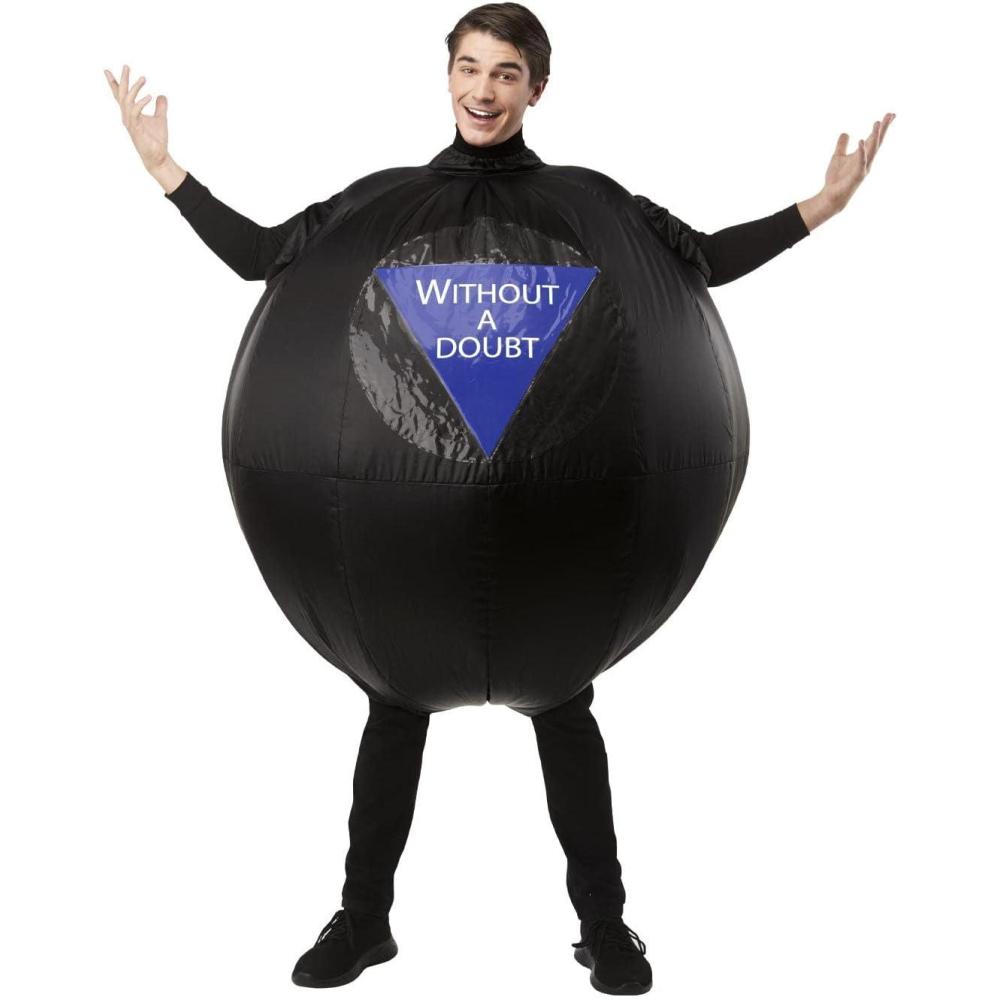 imageRubies Adult Mattel Games Magic 8 Ball Inflatable Costume As Shown One Size