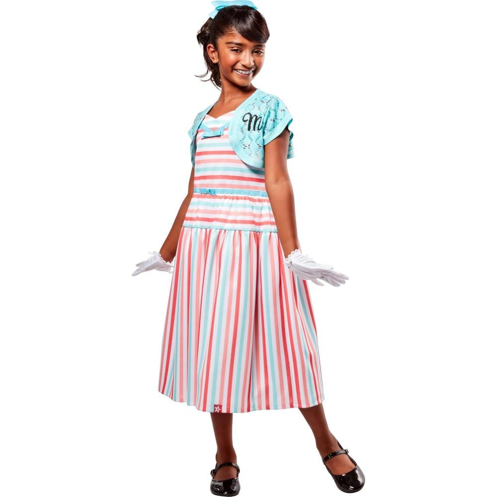imageRubies American Girl Maryellen Larkin Girls Costume Dress with Shrug Set