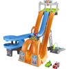 imageFisherPrice Little People Toddler Toy Hot Wheels Racing Loops Tower Race Track with Stunt Ramp amp Sounds for Pretend Play Ages 18 Months Amazon ExclusiveRacing