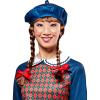imageRubies American Girl Womens Molly McIntire Brown Braided Ponytail Costume Wig