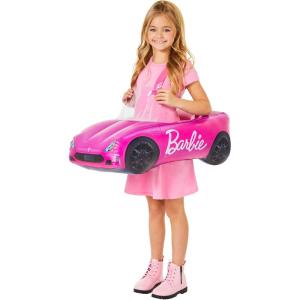 InSpirit Designs Kids Inflatable Barbie Car Costume, One Size