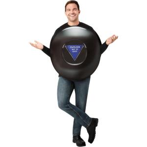 Rubies Mattel: Magic 8 Ball Costume for Adults, Unisex One Size