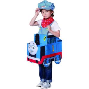 Spirit Halloween Thomas and Friends Toddler Thomas the Train Ride-Along Costume | Officially Licensed | Easy Costume