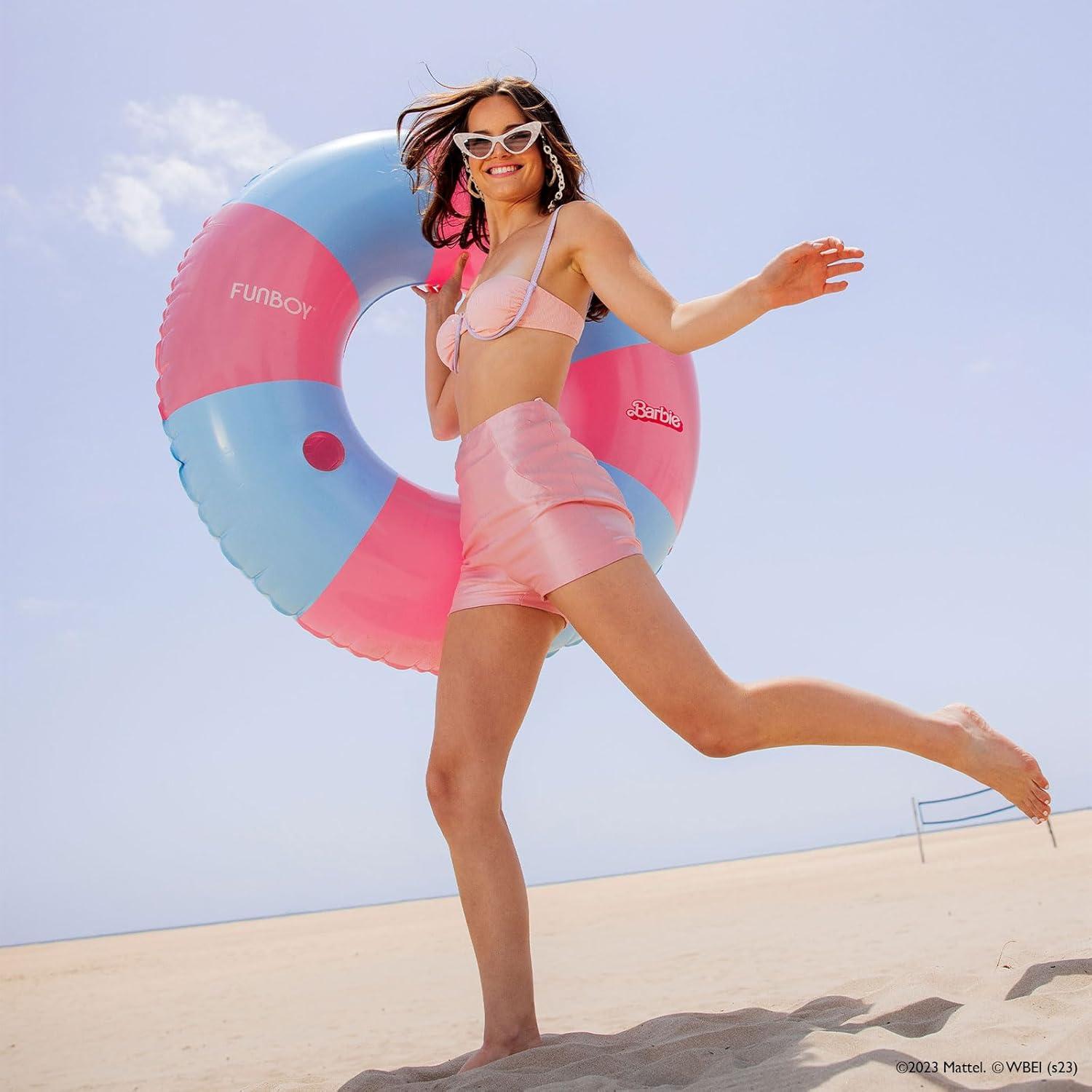 imageFUNBOY Barbie Inflatable Pool Floats Perfect for a Summer Pool Party and EntertainmentBubblegum Float