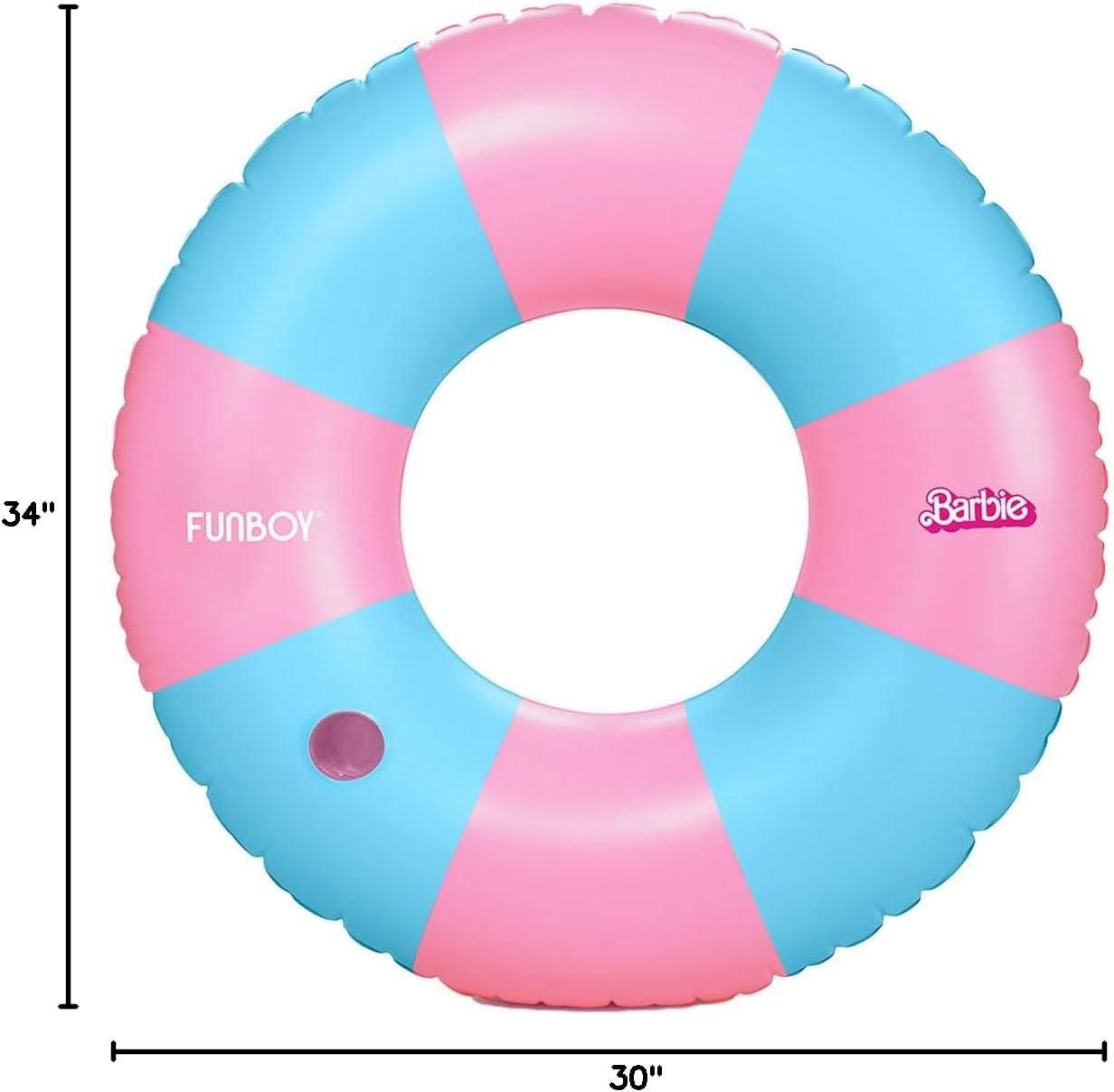 imageFUNBOY Barbie Inflatable Pool Floats Perfect for a Summer Pool Party and EntertainmentBubblegum Float