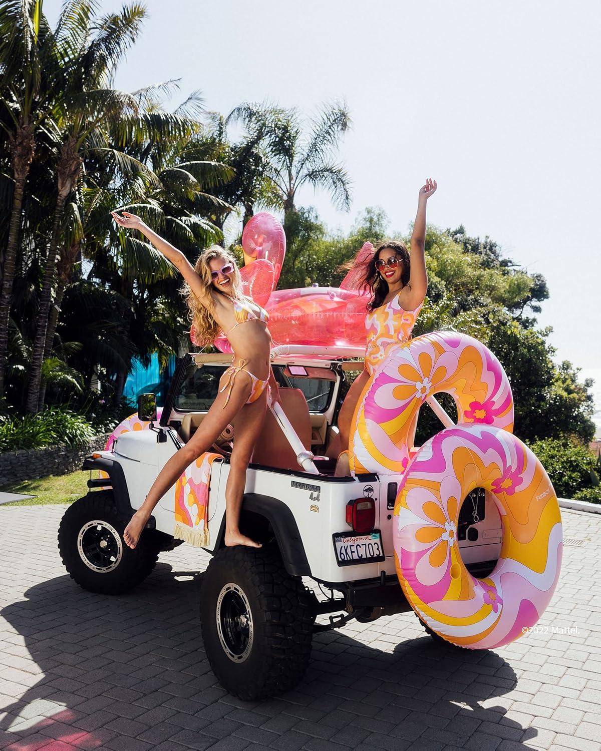 imageFUNBOY Barbie Inflatable Pool Floats Perfect for a Summer Pool Party and EntertainmentDream Tube Float