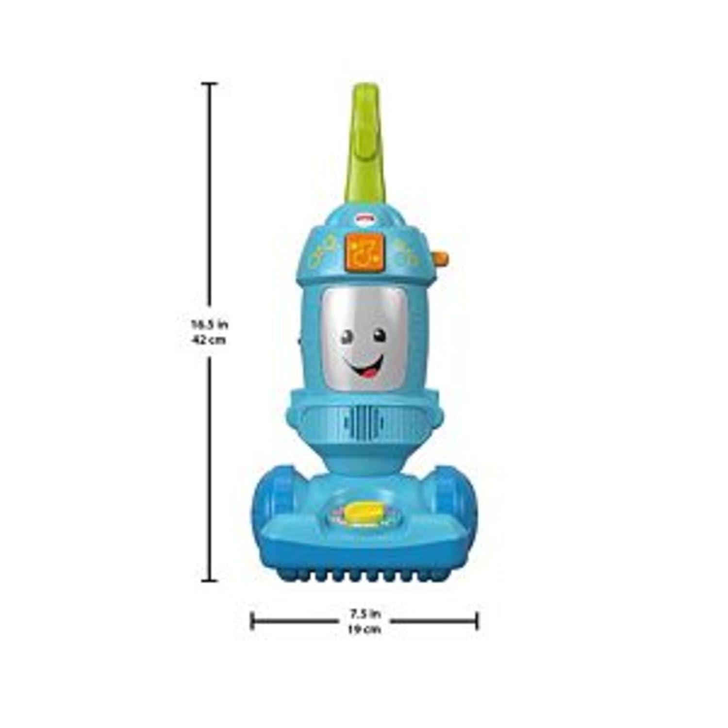 imageFisherPrice Toddler Toy Laugh amp Learn LightUp Learning Vacuum Musical Push Along for Pretend Play Infants Ages 1 Years Amazon ExclusiveVacuum