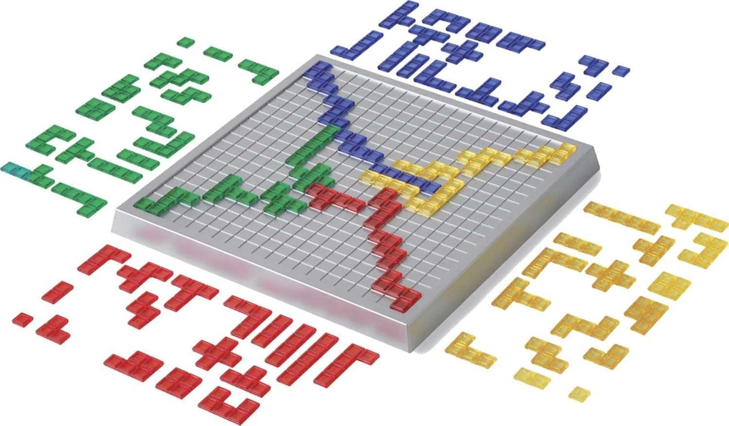 imageMattel Games Blokus XL Board Games for Family Night Brain Games for 2 to 4 Players Oversized Board and Pieces Amazon ExclusiveBlokus XL