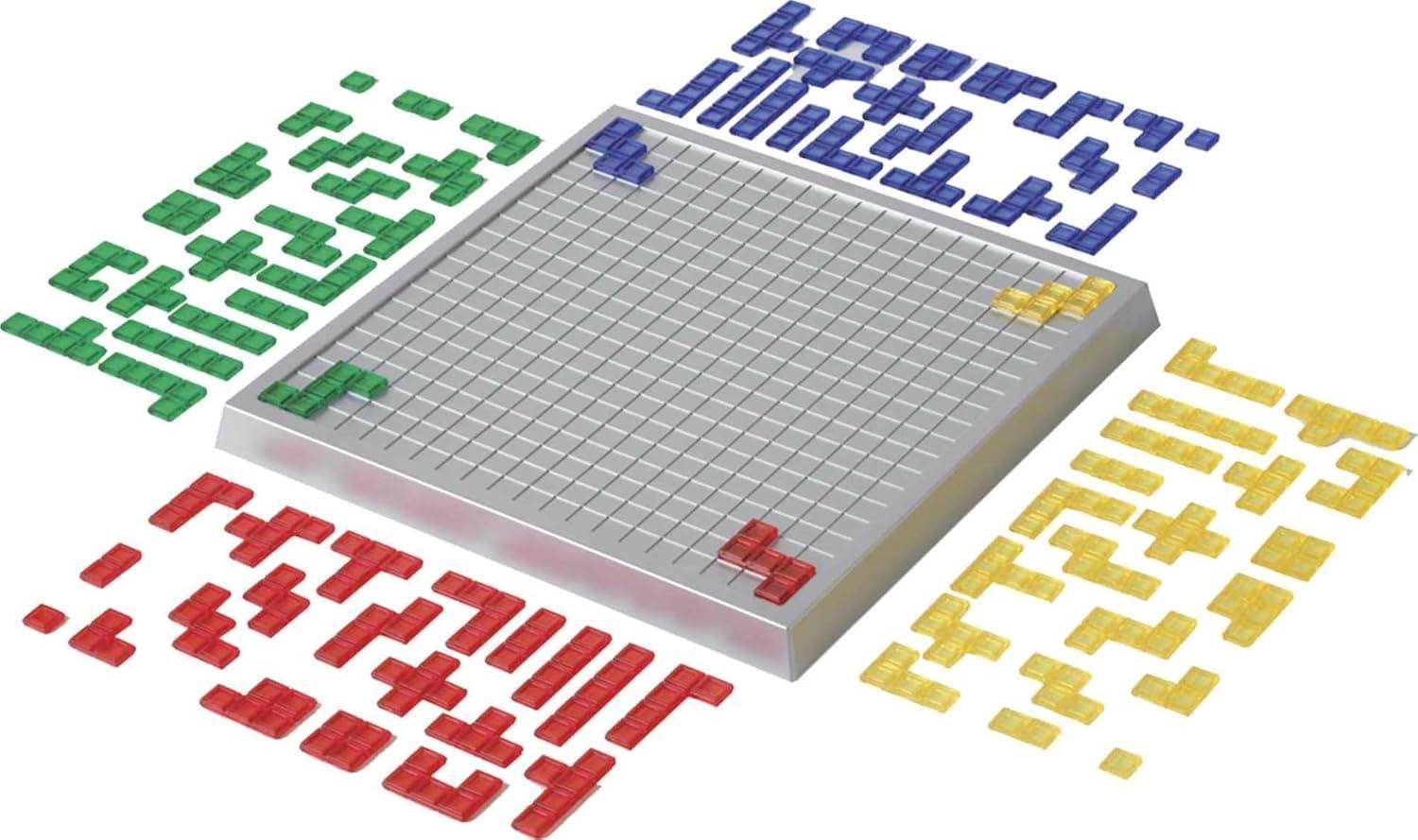imageMattel Games Blokus XL Board Games for Family Night Brain Games for 2 to 4 Players Oversized Board and Pieces Amazon ExclusiveBlokus XL