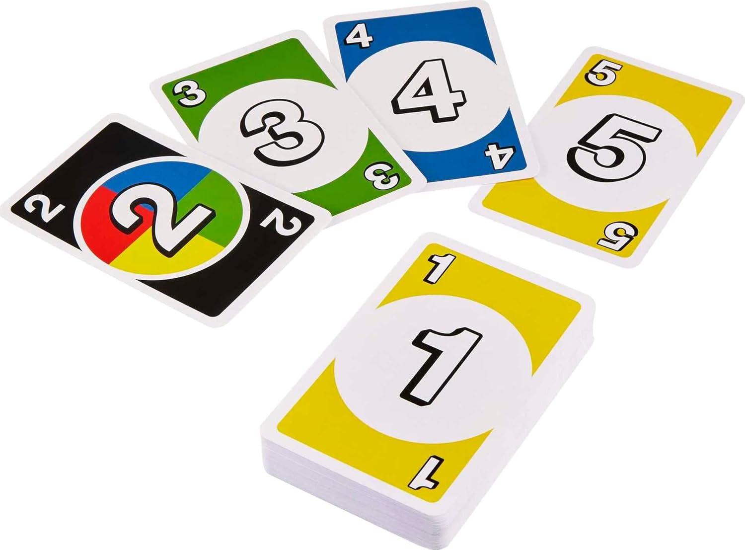 imageMattel Games SkipBo Card Game in Storage amp Travel Tin for Kids Adults amp Families Color Blind Accessible Deck for 2 to 6 PlayersSkipBo UNO DOS Bundle