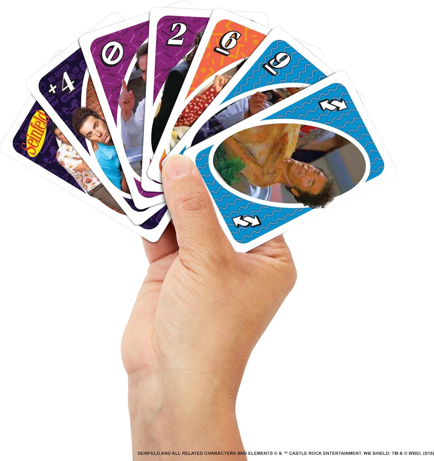 imageMattel Games UNO The Office Card Game for Teens Adults Families amp Parties with Special Rule for 2 to 10 PlayersSeinfeld