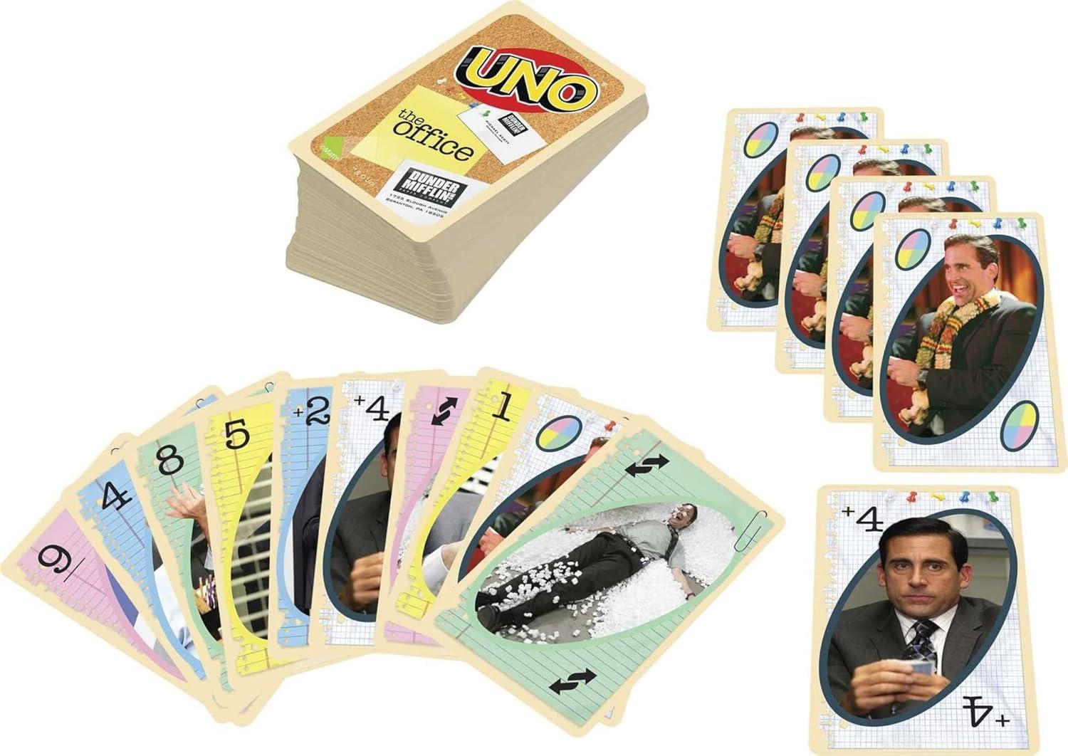 imageMattel Games UNO The Office Card Game for Teens Adults Families amp Parties with Special Rule for 2 to 10 PlayersThe Office