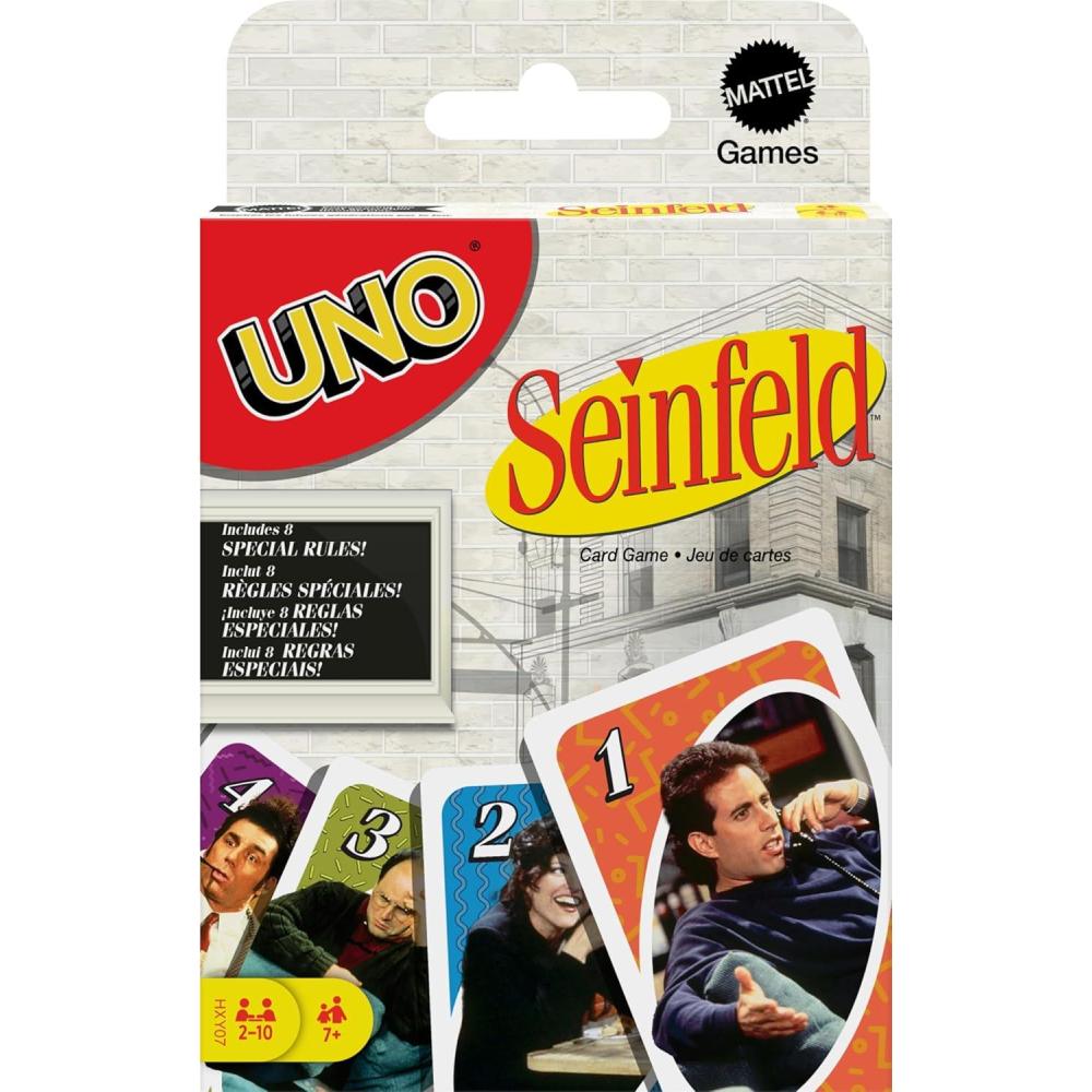 imageMattel Games UNO The Office Card Game for Teens Adults Families amp Parties with Special Rule for 2 to 10 PlayersSeinfeld