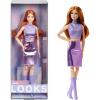 imageBarbie Looks Doll Collectible No 20 with Red Hair amp Modern Y2K Fashion Lavender Top amp FauxLeather Skirt with KneeHigh Boots