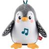 imageFisherPrice Baby Tummy Time Toy Flap amp Wobble Penguin Plush with Music amp Motion for Sensory Play Newborns Ages 0 MonthsSmall
