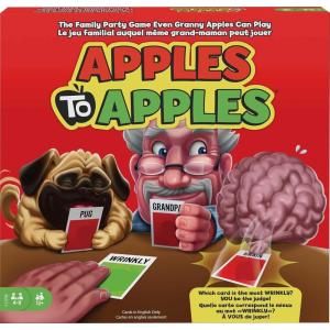 Mattel Games Apples to Apples Junior, The Game of Crazy Comparisons, Board Game with 504 Cards, Family Party Game Especially for Kids, Gift for Kid, Teen & Family Game Night Ages 9 Years & Older(Party Box)