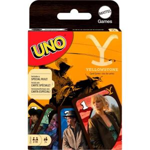 Mattel Games UNO The Office Card Game for Teens, Adults, Families & Parties with Special Rule for 2 to 10 Players(Yellowstone)