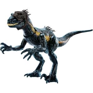 Mattel Jurassic World Indominus Rex Dinosaur Toy with Lights, Sounds & Motion, Camouflage ‘n Battle I-Rex, 21 Inches Long with Digital Play(Indoraptor)