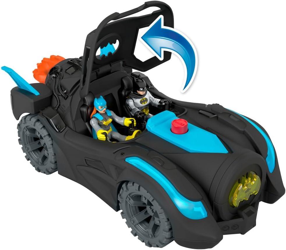 imageFisherPrice Imaginext DC Super Friends Batman Toys Lights amp Sounds Batmobile with Batman Figure for Preschool Pretend Play Ages 38 Years