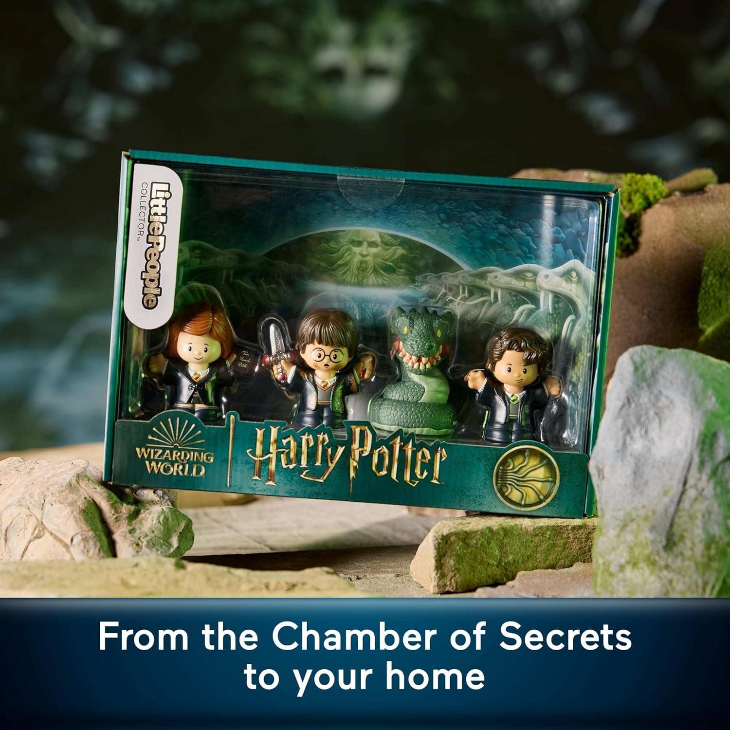 imageLittle People Collector Harry Potter and The Order of The Phoenix Special Edition Set for Adults amp Fans 4 Figures in a Display BoxChamber of Secrets