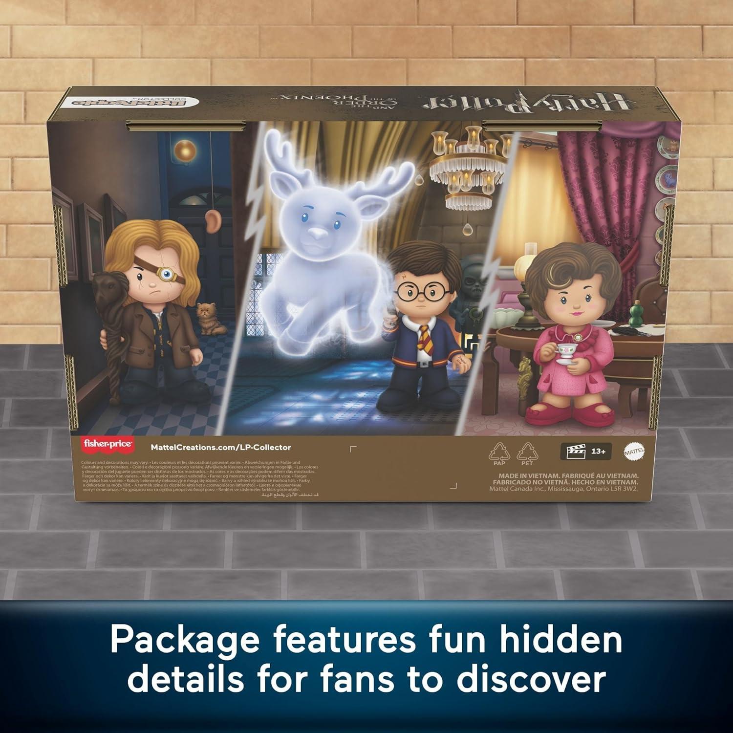 imageLittle People Collector Harry Potter and The Order of The Phoenix Special Edition Set for Adults amp Fans 4 Figures in a Display BoxOrder of the Phoenix