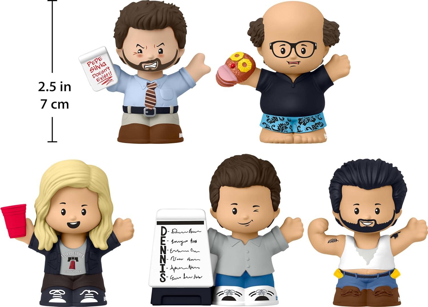 imageLittle People Collector Its Always Sunny in Philadelphia Special Edition Figure Set for Adults amp Fans in Display Box Amazon Exclusive