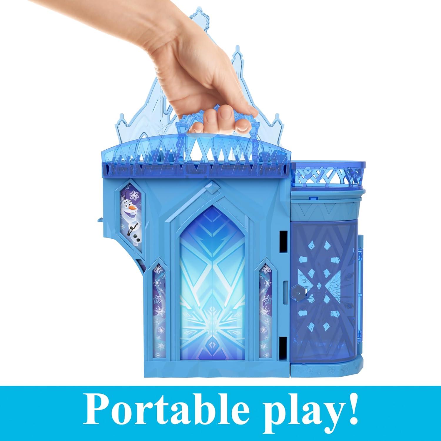 imageMattel Disney Frozen Toys Anna Doll House Stackable Castle with Small Doll Olaf Figure amp 7 Furniture amp Accessories Inspired by the MovieElsa