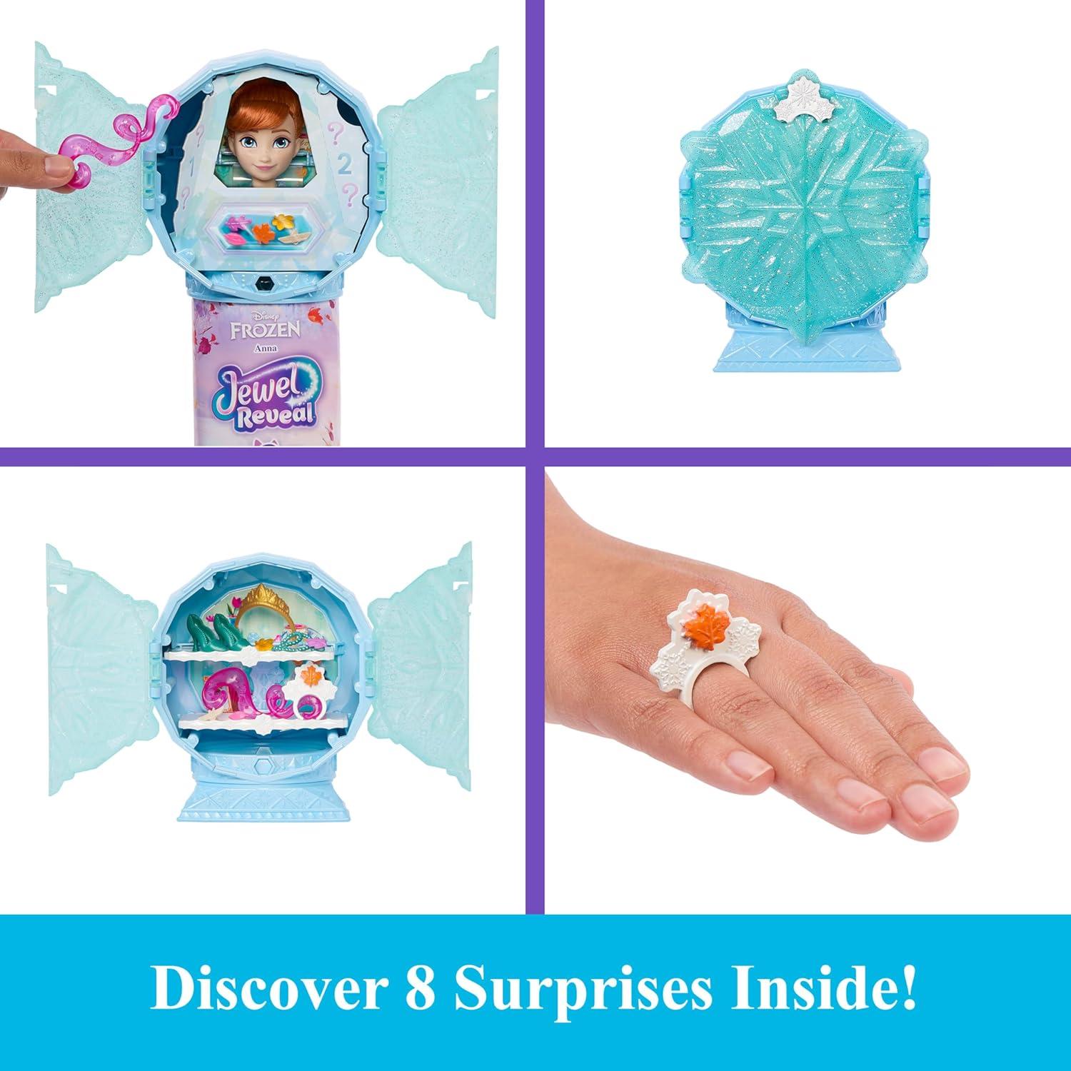 imageMattel Disney Princess Ariel Fashion Doll amp Accessories with 8 Surprises Including Heart Gem Box Ring for Child amp 9 Play Pieces Inspired by MovieAnna