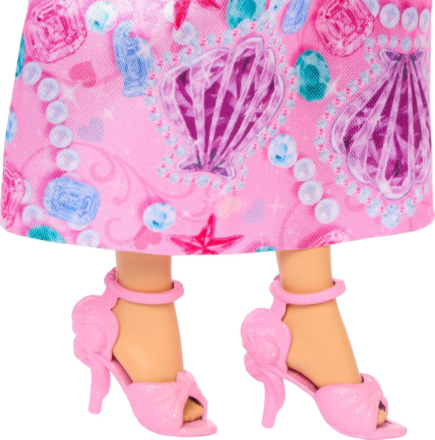 imageMattel Disney Princess Ariel Fashion Doll amp Accessories with 8 Surprises Including Heart Gem Box Ring for Child amp 9 Play Pieces Inspired by MovieAriel