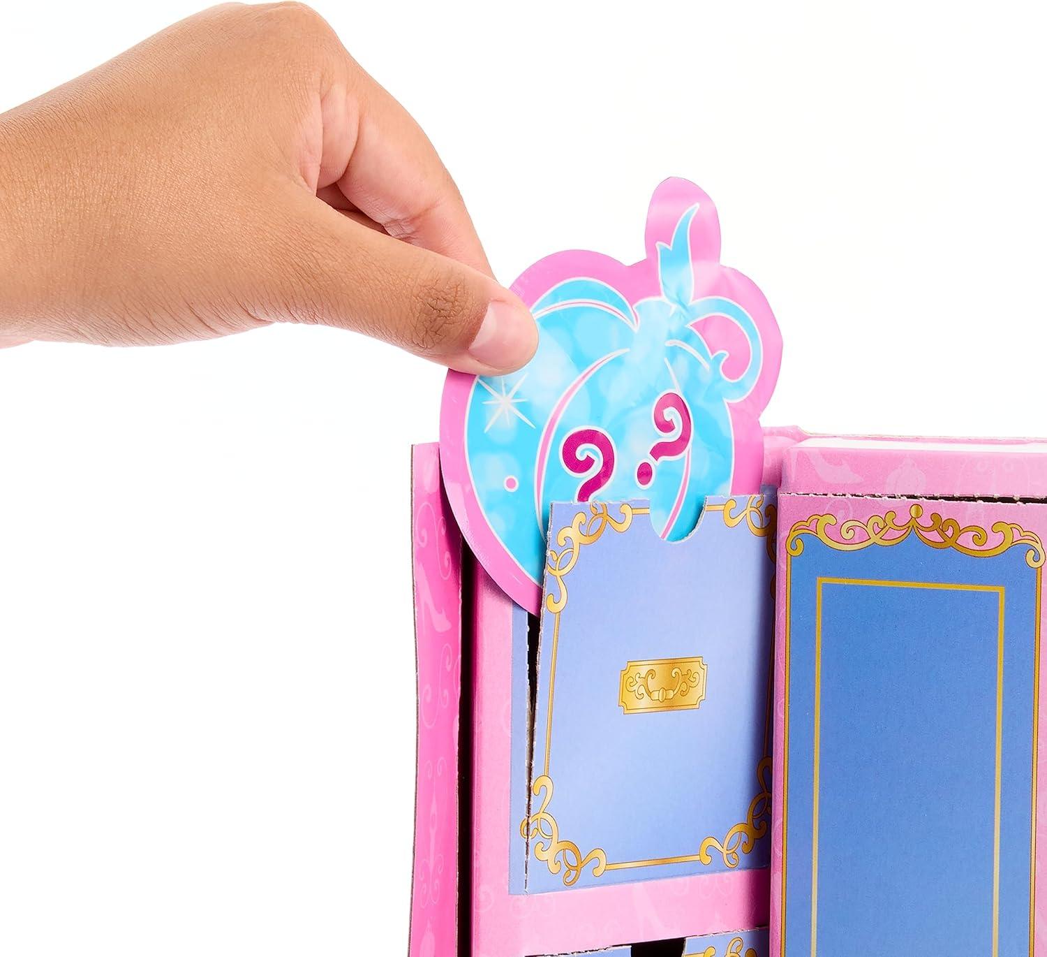 imageMattel Disney Princess Cinderella Fashion Doll amp Mystery Friend with 12 Surprise Fashions amp Accessories Unboxing Toy