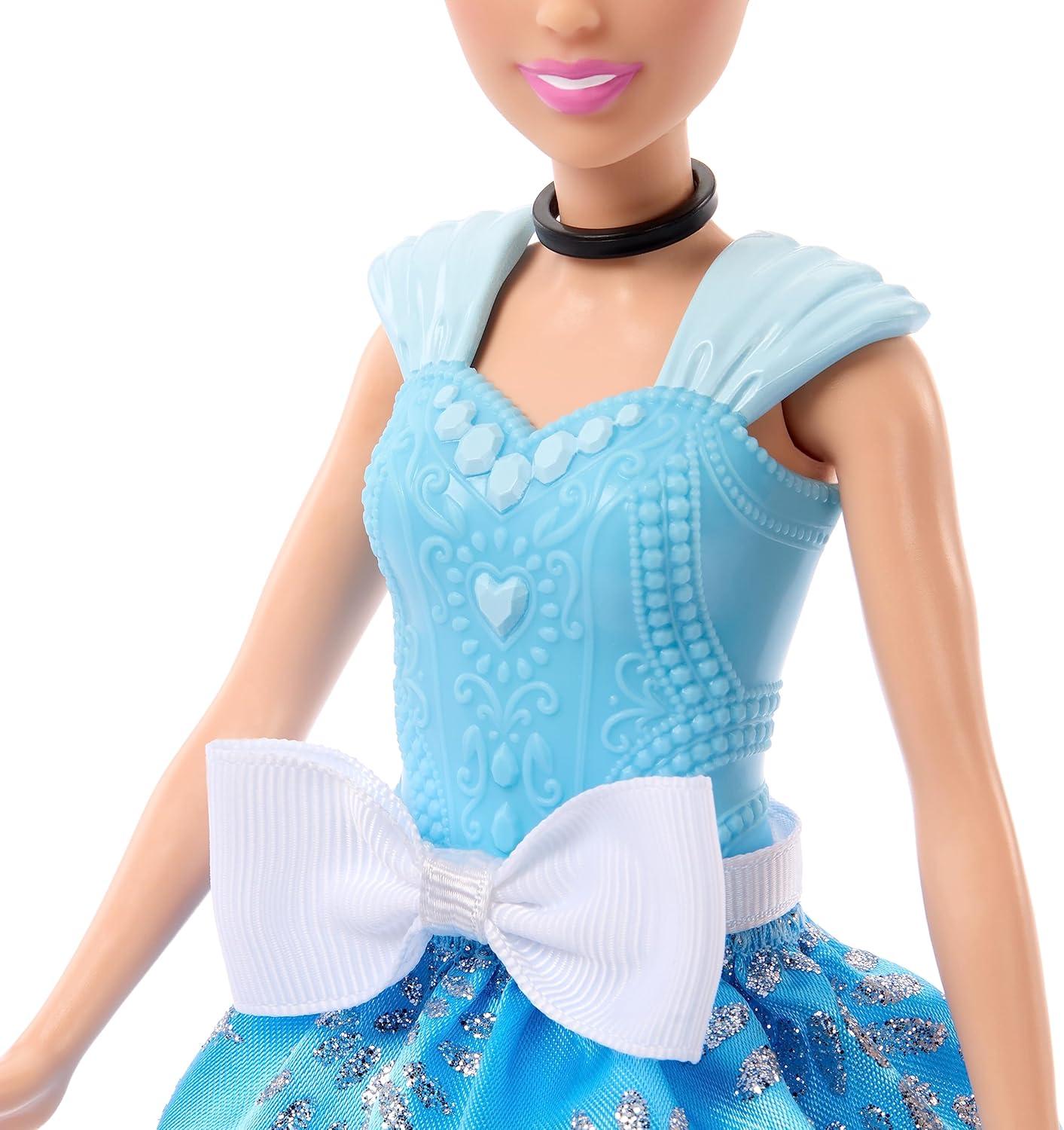 imageMattel Disney Princess Cinderella Fashion Doll amp Mystery Friend with 12 Surprise Fashions amp Accessories Unboxing Toy