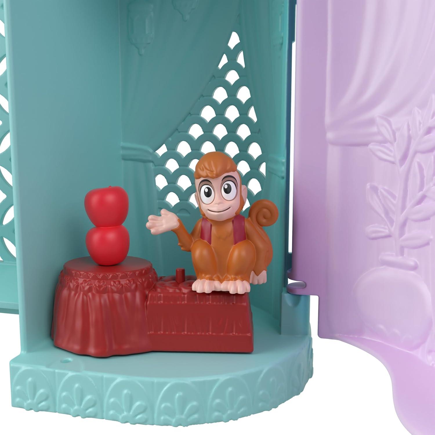 imageMattel Disney Toys Storytime Stackers Jasmines Palace Stackable Doll House with Small Doll 2 Friends amp 8 Pieces Inspired by Disneys Aladdin MovieJasmine