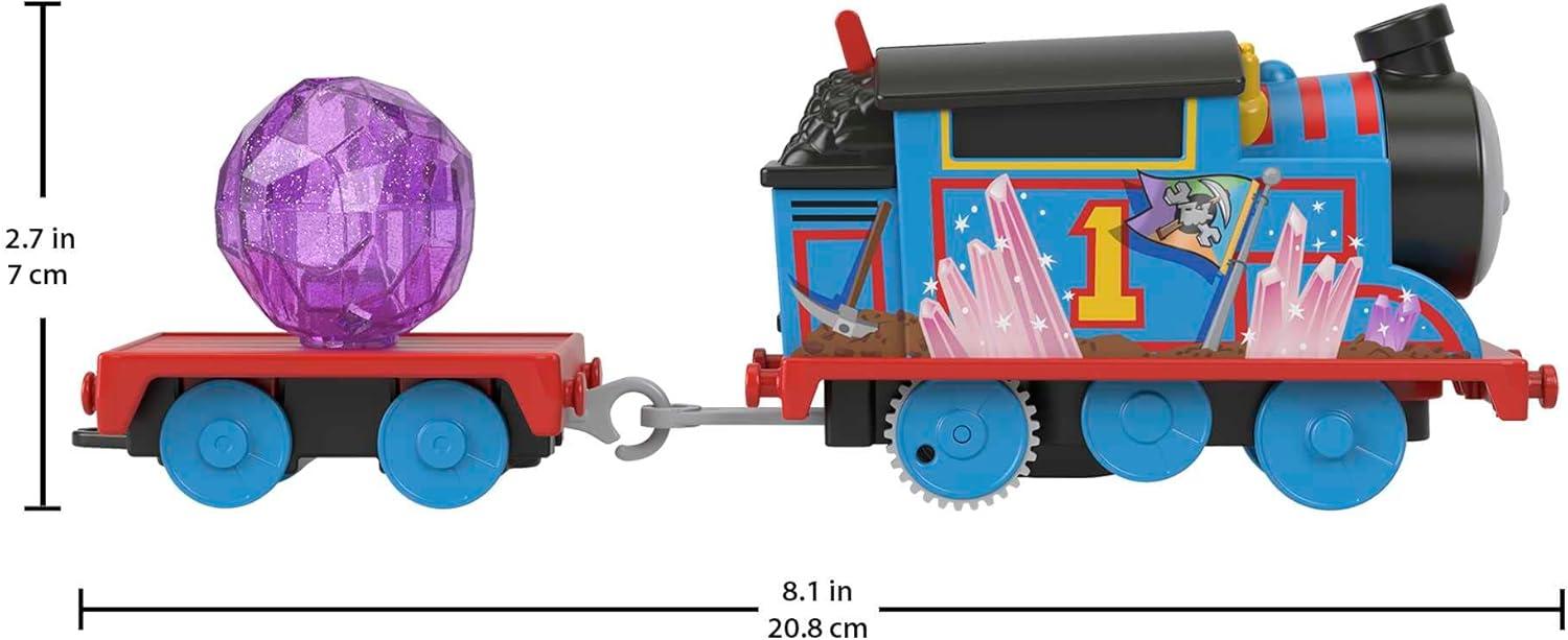 imageThomas amp Friends Motorized Toy Train Set Crystal Caves Adventure with Thomas Tipping Bridge amp 8 Ft of Track for Preschool Kids Ages 3 Years