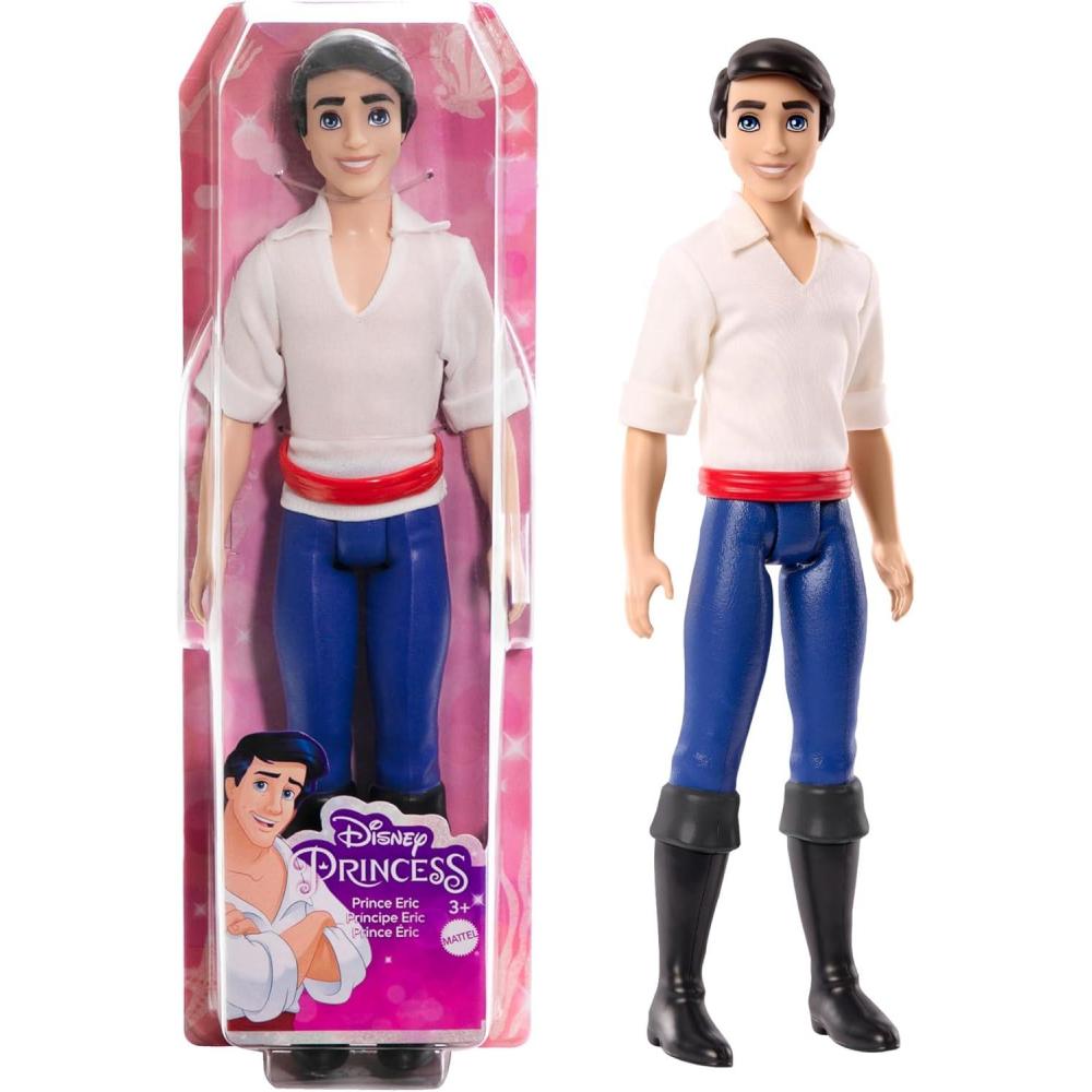 imageMattel Disney Princess Toys Flynn Rider Fashion Doll in Signature Outfit Inspired by the Disney Movie Tangled Posable CharacterEric