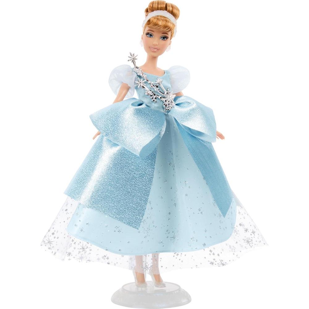 imageMattel Disney Toys Collector Cinderella Doll in Iconic Gown to Celebrate 100 Years of Wonder Inspired by Disney Movie