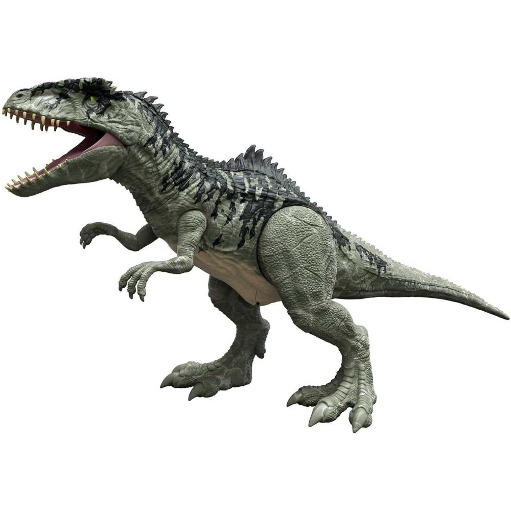 imageMattel Jurassic World Super Colossal Allosaurus Action Figure Extra Large Dinosaur Can Swallow 20 Mini Figures 38inch Long XL Action Play ToyGiganotosaurus