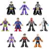 imageFisherPrice Imaginext DC Super Friends Batman Toys Ultimate Hero Villain MatchUp 10 Figures amp 10 Accessories for Pretend Play Kids Ages 3 Years Amazon ExclusiveFigure Pack