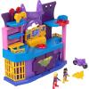 imageFisherPrice Imaginext DC Super Friends Preschool Toy Batgirl Hero Hideout Playset with 2 Figures amp 5 Accessories for Kids Ages 3 Years