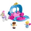 imageFisherPrice Little People Toddler Toy Disney Princess Cinderellas Dancing Carriage Playset with Figures for Pretend Play Ages 18 Months