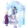 imageMattel Disney Frozen Elsa Small Doll amp Winter Animal Playset with Fox and Bird Figures Slide amp Accessories Storytime Stackers ICY Animal Hideaway