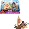 imageMattel Disney Princess Moana Small Doll amp Boat Playset with Floating Boat Vehicle amp 2 Character Friends from Mattel Disney MovieModern