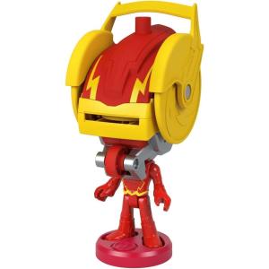 DC Super Friends Fisher-Price Imaginext, Head Shifters The Flash Figure & Speed Force Cycle Transforming Vehicle for Pretend Play