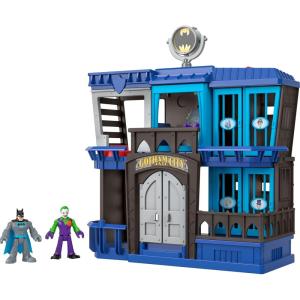 Fisher-Price Imaginext DC Super Friends Batman Toy Gotham City Jail Recharged Playset for Preschool Pretend Play Kids Ages 3+ Years