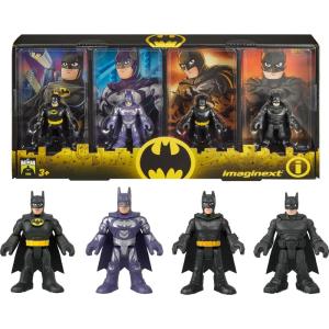 Fisher-Price Imaginext DC Super Friends Batman Toys 85th Anniversary Collection Movie Figure Set for Adult Fans & Preschool Kids Ages 3+ Years