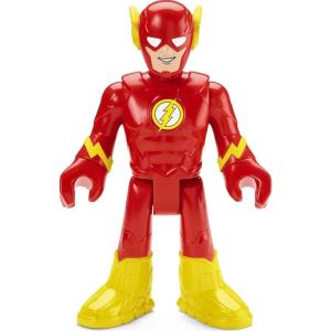 Fisher-Price Imaginext DC Super Friends Preschool Toys The Flash XL 10-Inch Poseable Figure for Pretend Play Ages 3+ Years