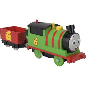 Thomas & Friends Motorized Toy Train Thomas Battery-Powered Engine with Cargo for Pretend Play Preschool Kids Ages 3+ Years​(Percy)
